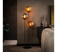 Onooro Bologna Lampadaire E27 à 3 sources lumineuses étagées, BE614-7450/77,