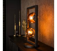 Onooro Bologna Lampe de table E27 à 2 sources lumineuses, BE614-7453/77,