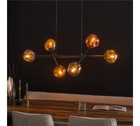 Onooro Bologna Suspension E27 à 6 sources lumineuses, BE614-7778/77,