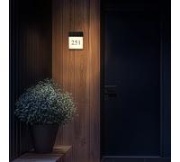 Onooro DESPINA Applique murale, numéro de maison personnalisable, LED, BOB01401AN5D,