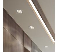 Onooro Kalula Spot encastré, LED, CCT, inclinable, BEL03613SM5B, DLA 8CCT 36