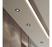 Onooro Kalula Spot encastré, LED, inclinable, BEL03612BM5B,