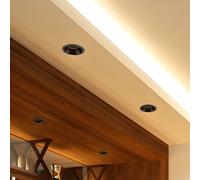 Onooro Kalula Spot encastré LED, inclinable, UGR<19, BEL03642BM5B,