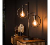 Onooro Philadelphia Lampe de table E27 à 2 sources lumineuses, BE614-7482/76,