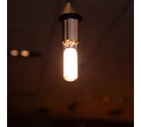 Onooro Universal Ampoule LED tubulaire, 4 W, 2700 K, intensité lumineuse variable, BE614-8484/39H,