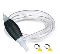 Onperpoe Pompe manuelle multifonctions 2024 la plus récente pour essence et eau avec 1M de tuyau et 2 colliers de tuyau, pompe aspirante, pompe de transfert, pompe à carburant, pompe à siphon manuelle