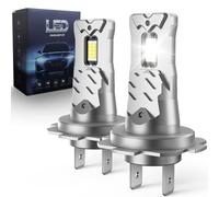 Onraying Ampoule H7 Led 36000lm, 130W 800% Luminosité H7 Led Phares, Blanc Froid 6500k, IP68, Compatibilité à 99%, DuréE De Vie De 90000 Heures, Remplacement Des HalogèNes, Plug-N-Play, 2 Pièces