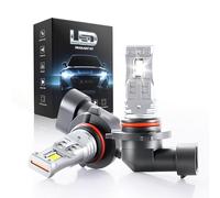 Onraying Ampoule HB3 LED, 6500K LED 9005 de Phares Voiture Automobile, 900% Luminosité, 9005 LED Phare 1:1 Taille Halogène, IP68, 90000+ Heures de Durée de Ve, Plug-N-Play, Non Polarité, 2 Pièces
