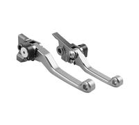 Onrksreb Pièces Levier d'embrayage De Frein pour Yama&ha YZ125 YZ250 2015-2023 YZ125X 2020-2023 YZ250X 2016-2023 YZ250F YZ450F 2009-2023 Levier d'embrayage De Frein Pivotant CNC(Sliver)