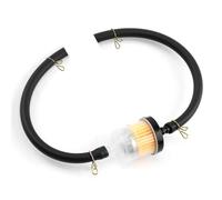 OnrySxn Tuyau de Carburant Kit pour Quad VTT 50CC-150CC, Robinet de Carburant Tuyau à Essence Réservoir Moto Crossbike Pocketbike Dirtbike,4 Colliers de Serrage Filtre à Carburant à Essence