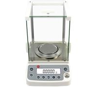 OnSaya Balance électronique analytique numérique de précision 0.0001g for peser jusqu'à 6200g avec Pharmacie de Laboratoire de résolution de 1 Milligramme (Size : 120g/0.0001g)