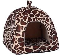 OnSaya Chien Chats Maison chenil Tente Mode Mignon Fraise Chaud lit Grotte nid for Chien Chats Produits for Animaux de Compagnie (Size : L)