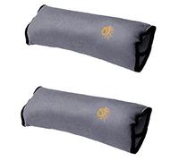 Onsinic 2pcs Coussin Voiture Courroie Sécurité Auto Protection Plaque D'épaule Coussin Ceinture Sécurité pour Enfants Accessoires Voitures, Gris, Taille unique