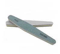 Onsinic 2pcs Fichier Ongle 220/280 Grit Sance Professionnel Buffer Tableau Tampon Polissage Pétrole Pédicure