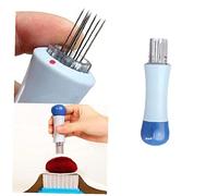 Onsinic Aiguilles à Tricoter feutrage poignée Clover avec Sept Aiguilles Laine Outil Craft Appliqué à Coudre Outils et Accessoires 85x 14mm