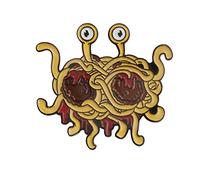 Onsinic Flying Spaghetti Monster Broches Denim Jacket Button Bouton Broche Broche Badge Bijoux