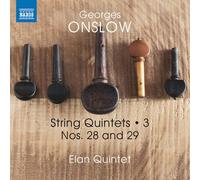 Onslow / Elan Quintet - String Quintets 3 [New CD]
