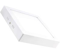 ONSSI Plafonnier LED 20W 2000lm Blanc Froid 6000K Carré Surface Panneau Éclairage pour Salon, Salle à Manger, Chambre, Bureau