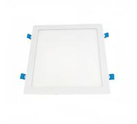 ONSSI Plaque LED 24W Carrée 295x295 mm,Panneau Super Mince (CCT Changement en Blanc-Neutre-Chaud) Cadre Blanc Plafonnier LED Encastrable Haute Luminosité
