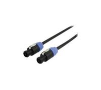 Câble pour Enceinte - Speakon 4x Konig 1,5mm² 15m (Noir)