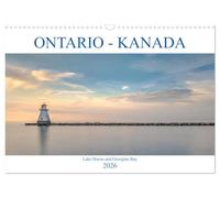 Ontario Kanada, lac Huron et baie Georgienne (Calendrier mural 2026 DIN A3 horizontal), CALVENDO calendrier mensuel