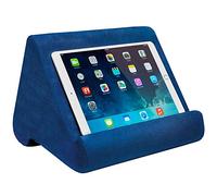 Ontel Pillow Pad Support de Tablette Ultra Multi-Angle Doux Bleu - Visionnage incliné Confortable pour iPad, tablettes, Kindle, Smartphones, Livres, Magazines et Plus Encore