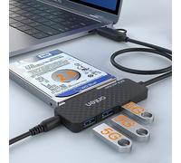 Onten Hub USB-A/C, adaptateur USB 3.0 vers SATA