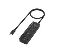 Onten Hub USB-C, USB-C vers USB-A 3.0, hub USB-C 7 ports avec câble de 1 m.