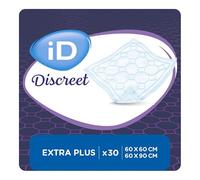 Ontex - Alèse absorbante iD Discreet Underpads Extra Plus 60x90 - Sachet de 30 pièces