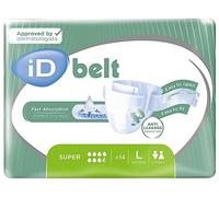 ONTEX ID EXPERT BELT SUPER TAILLE L - CARTON DE 4 SACHETS DE 14 PROTECTIONS
