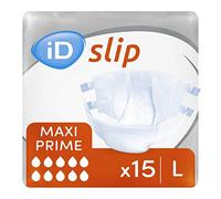 Ontex Id Expert Slip Tout-en-Un Protection pour Fuites Urinaires/Incontinence Maxi Prime 15 Unités