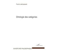 Franck Jedrzejewski – Ontologie des catégories – Broché