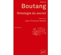 Ontologie du secret Pierre Boutang (Auteur)