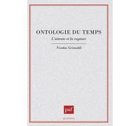 Ontologie Du Temps - L'attente Et La Rupture