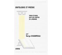 Ontologie et poésie