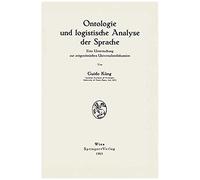 Ontologie Und Logistische Analyse Der Sprache