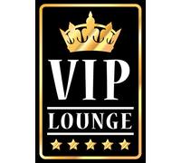 Ontrada Plaque en tôle bombée VIP Lounge 30 x 40 cm