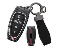 ontto Coque de clé de voiture à 5 boutons - Convient pour Hyundai Santa Fe Ioniq 5 Staria Tucson NX4 Nexo Atos Solaris Prime 2020-2024 - En métal