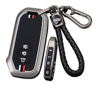 ontto Coque de clé de voiture compatible avec Kia Sportage NIRO Hybrid Sorento MQ4 EV6 GT-Line K8 V6 2021-2024 - Accessoire en métal et silicone - 7 boutons, a noir