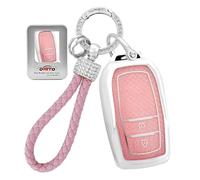 ontto Coque de clé de voiture compatible avec Toyota Yaris Hybrid Rav4 2025 Yaris 4 GR Sport Key Corolla TS Sport 2024 - Coque de clé en TPU - Décoration de clé 2/3/4 boutons