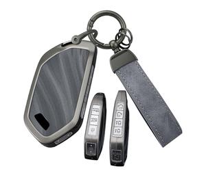 ontto Coque de e voiture compatible avec Kia Telluride EV9 Sorento EV3 Morning K3 K8 Picanto Rio Seltos 2023-2025 - Coque de protection brossée - 4/5/6/7/8/9 boutons