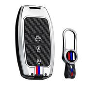 ontto Coque de protection en silicone lumineuse pour e voiture - Compatible avec porte-clés Kia Picanto X-Line Cerato Forte K3 Sportage NIRO Ceed GT Sorento Rio Stonic - 3 boutons