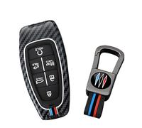 ontto Coque de protection en silicone pour clé de voiture Hyundai N-Line NX4 Santa Fe TM ioniq 5 Nexo 2022 2023 2024 - Boîtier en métal et porte-clés - 6 boutons