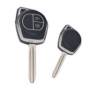 ontto Étui de Protection pour clé de Voiture - Convient pour Suzuki Swift Grand Liana SX4 Aerio Jimny Samurai Window Grand Vitara Amagatarai - Coque de Protection en TPU - Noir