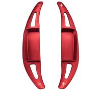ontto Extension de levier de vitesse en alliage d'aluminium pour volant de voiture - Convient pour Mercedes E C300 E200 E300 E350 S450 W206 W213 W223 V297 2022-2024 - Rouge