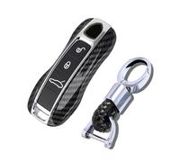 ontto Housse de e voiture en plastique pour Porsche Cayenne Panamera Macan 911 Carrera Taycan 2019-2020 Noir