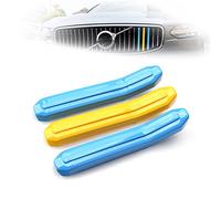 ontto Lot de 3 autocollants pour reins de voiture - Pour grille de radiateur - Pour Volvo XC40 - Accessoires de grille - Pour grille avant - Pour décoration de sport automobile - Bandes B