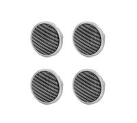 ontto Lot de 4 cache-moyeux de 65 mm - Pour Porsche 911 Macan 95B 718 Boxster Cayman 996 997 Cayenne Panamera ABS - Accessoires de rechange pour moyeu de roue de véhicule