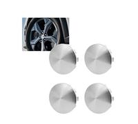 ontto Lot de 4 cache-moyeux en ABS - Diamètre extérieur : 56 mm - Convient pour Mini Cooper F55 F56 F57 Countryman F60 - Accessoire pour véhicule - Argenté