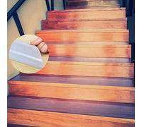 ONTWIE 15 * 60cm Marchepieds de Sécurité Antidérapants, Antidérapants Tape Transparent, Bandes Adhésives Antidérapantes, Bandes Adhésives Antidérapantes, Sécurité pour Bébés/Aînés/Animaux Domestiques